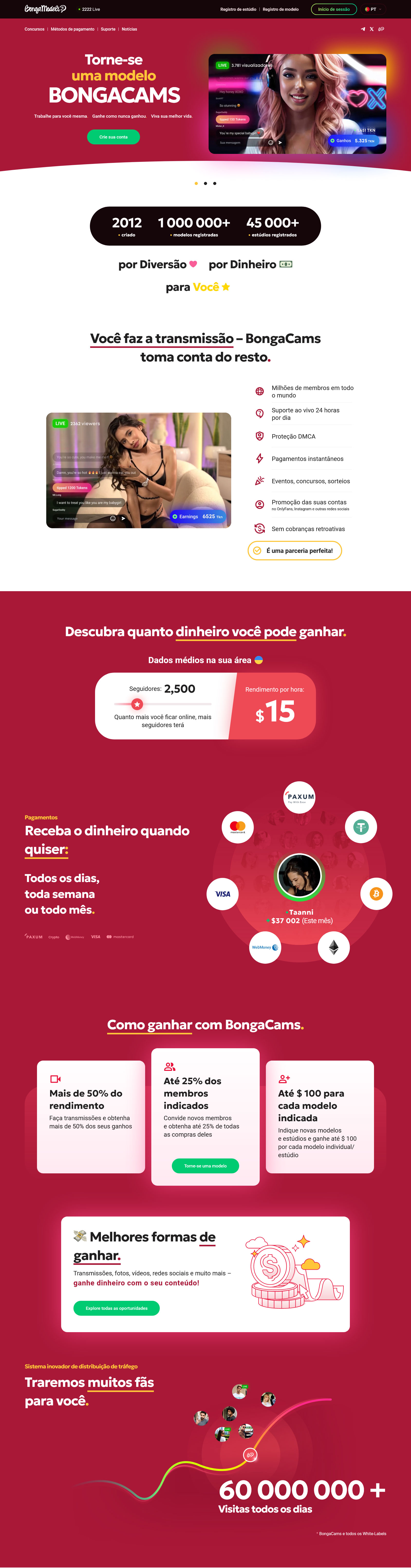 GANHE COM VÍDEO CHAT DE FORMA SEGURA E LEGAL, SUPORTE TÉCNICO 24 HORAS